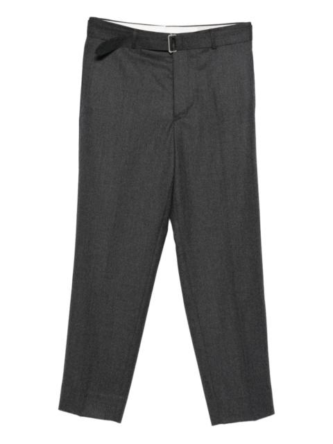 OFFICINE GÉNÉRALE belted trousers