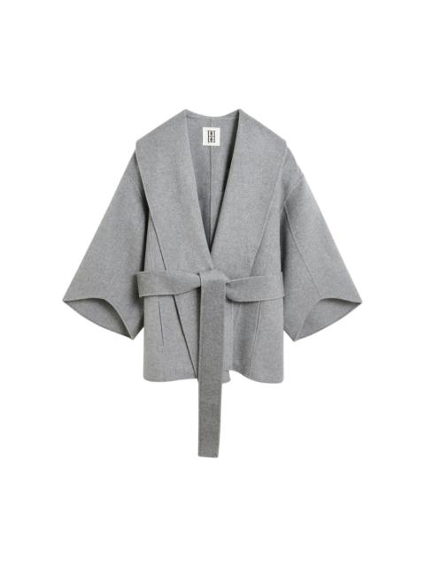 BY MALENE BIRGER Margith Wool Robe Coat grey