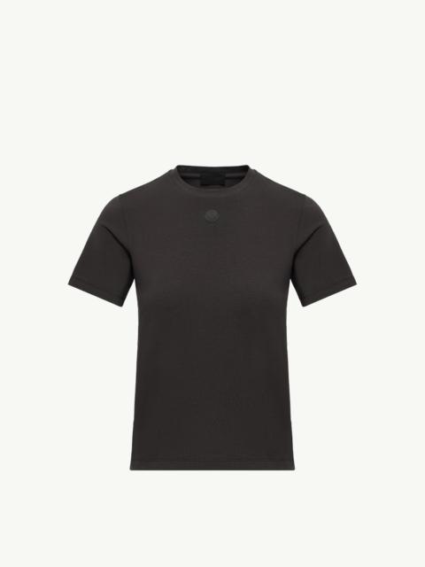Moncler Logo Cotton Jersey T-Shirt