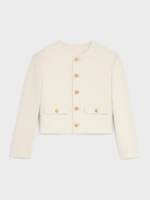 CELINE “Chasseur" jacket in Tricot natté