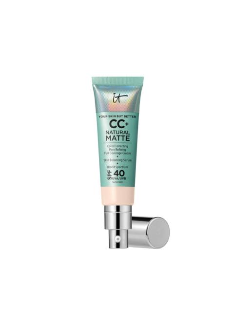 IT Cosmetics CC+ Cream Natural Matte Foundation with SPF 40