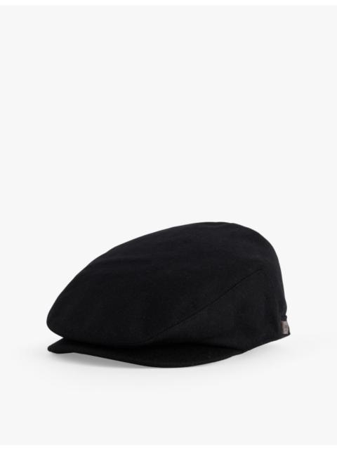 Barbour Redshore logo-patch wool-blend felt cap