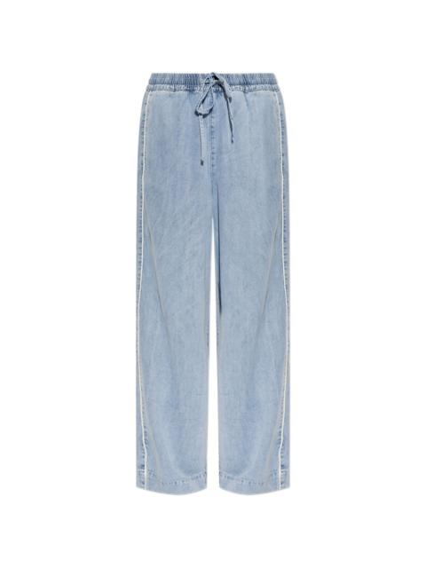GESTUZ Sea drawstring trousers