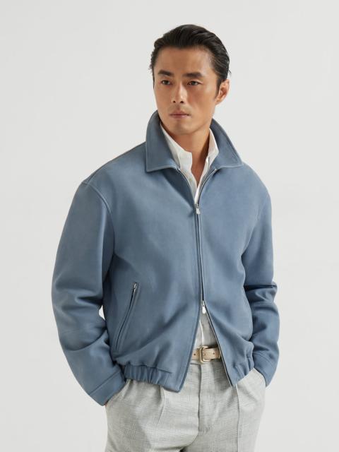 Brunello Cucinelli Nubuck outerwear jacket