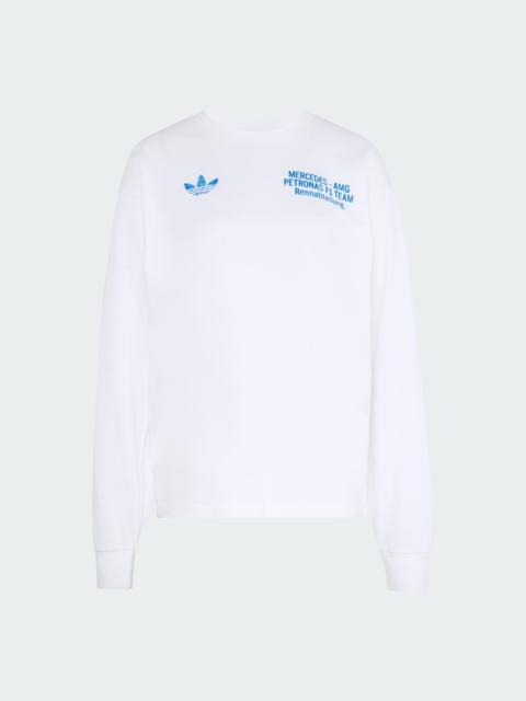 adidas Mercedes - AMG Petronas Formula 1 Team Blue Wonder Longsleeve Tee