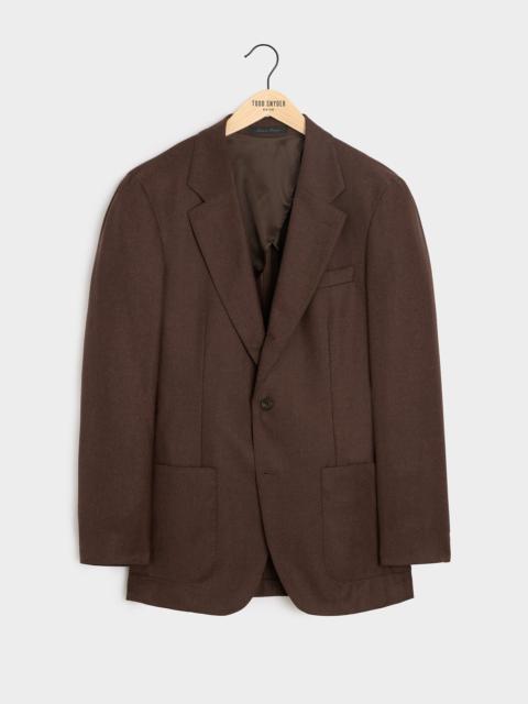 TODD SNYDER Italian Flannel Madison Jacket