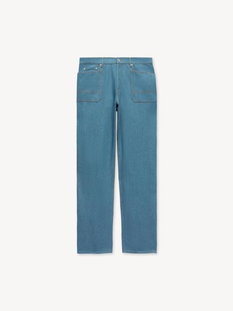 KENZO Cargo monkey fit jeans in japanese denim