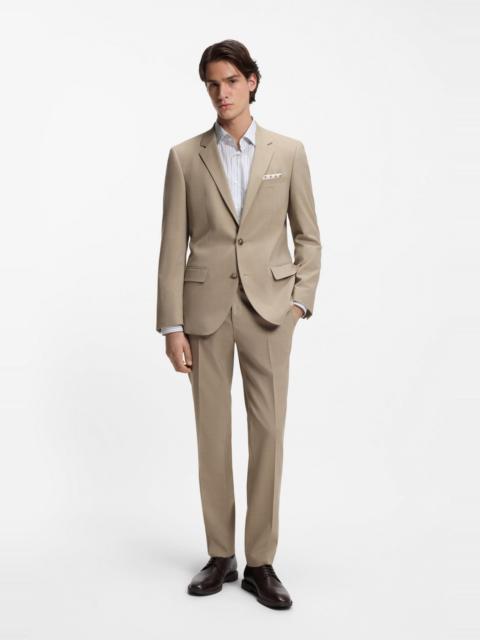 HUGO TWO-PIECE SLIM-FIT SUIT IN STRETCH CLOTH