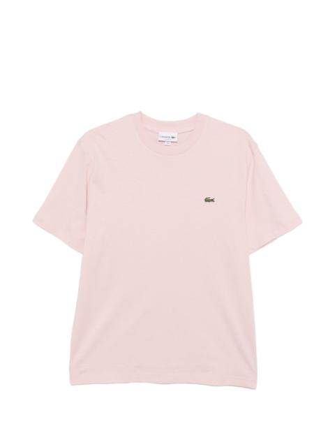 LACOSTE logo-patch T-shirt