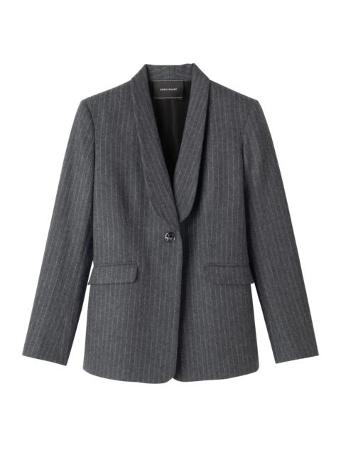 Longchamp Jacket Anthracite - Flannel