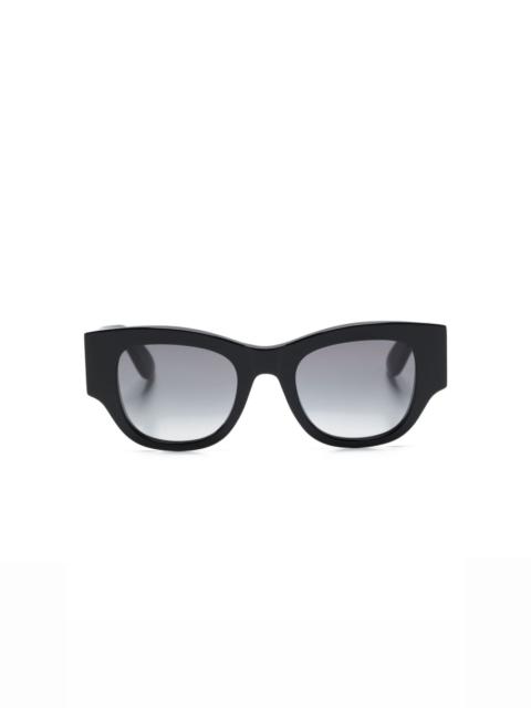 wayfarer-frame tinted sunglasses