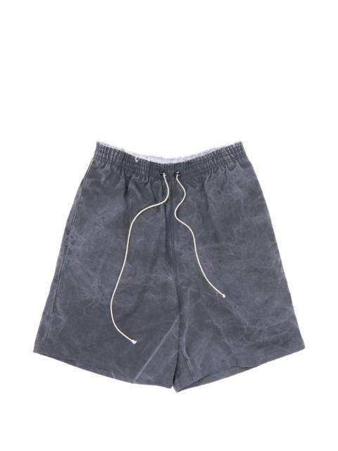 CAMIEL FORTGENS drawstring washed-effect bermuda shorts