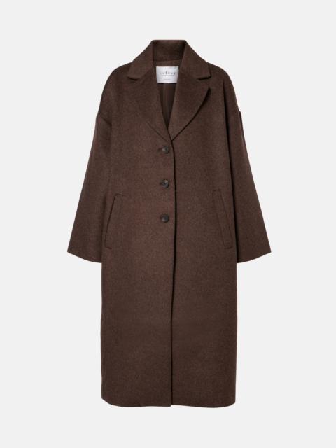 velvet Lafayette wool-blend coat