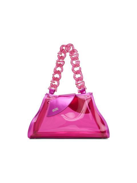 GCDS Pink Medium Comma Bag