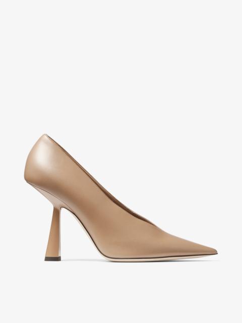 Maryanne 100
Biscuit Calf Leather Pointed-Toe Pumps