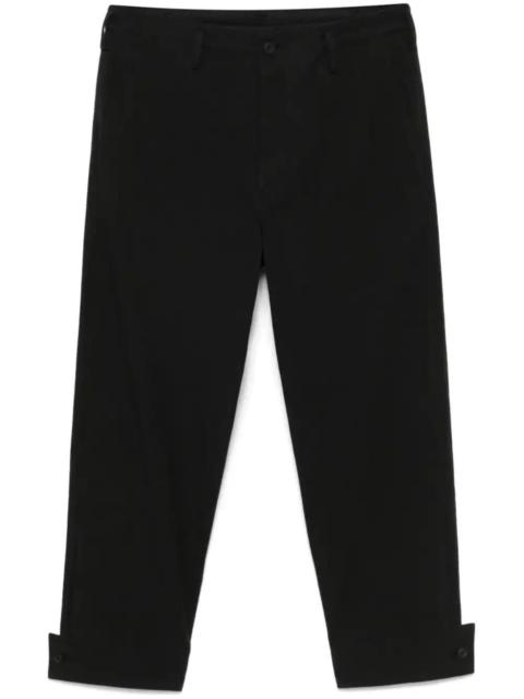 Yohji Yamamoto tapered trousers