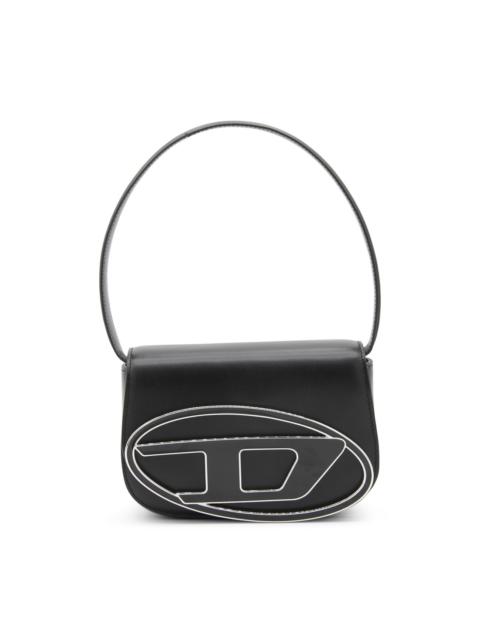Diesel black leather 1dr shoulder bag