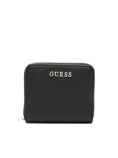 GUESS USA logo-plaque zipped wallet