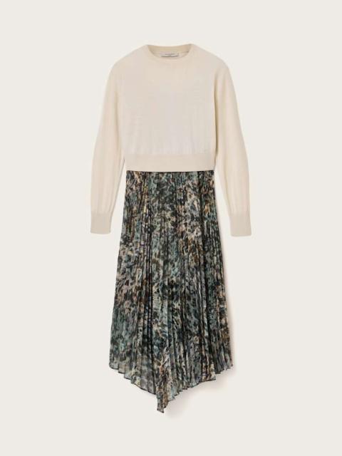 ALLSAINTS ANNI 2-IN-1 DRESS