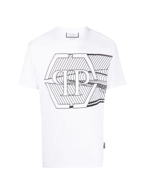 PHILIPP PLEIN Skull&Bones short-sleeved T-shirt