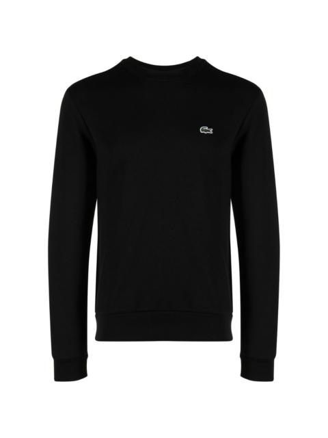 LACOSTE logo-appliqué sweatshirt