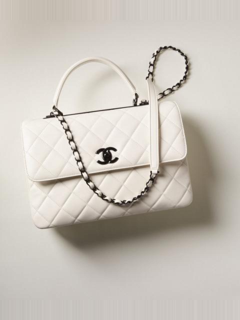 CHANEL Large Flap Bag with Top Handle