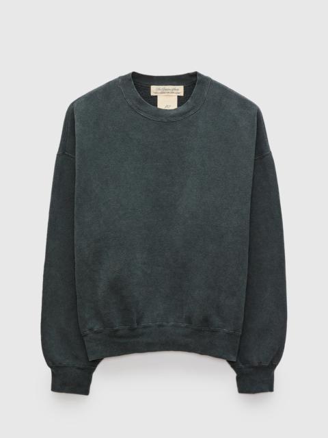 REMI RELIEF Special Finish Fleece Lined Crewneck in Black