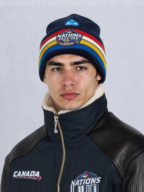 MOOSE KNUCKLES MOOSE KNUCKLES X NHL 4 NATIONS FACE-OFF BEANIE
