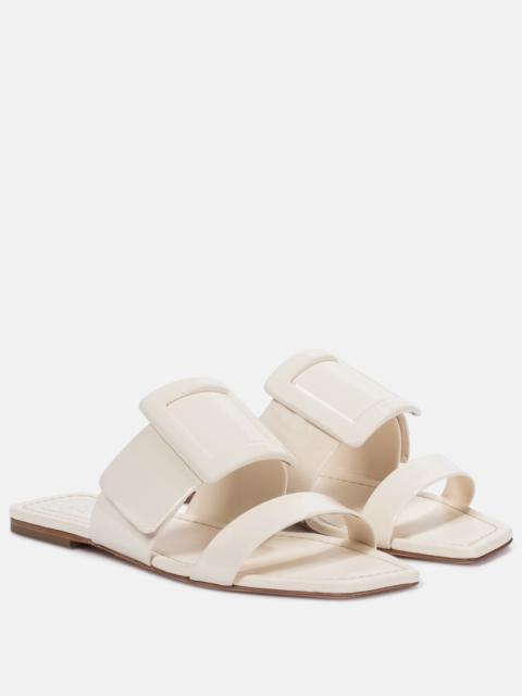 Roger Vivier Viv' In The City leather slides