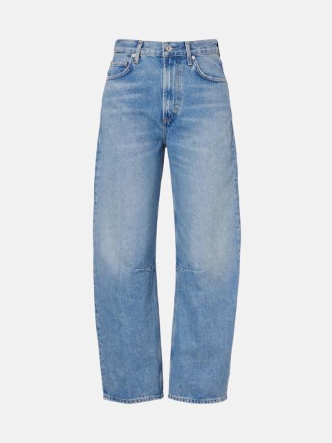 Citizens of Humanity Miro high-rise cropped barrel-leg jeans