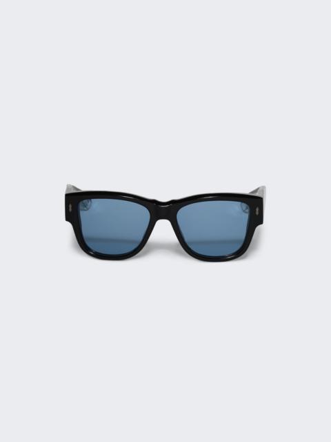 JACQUES MARIE MAGE Anita Sunglasses Titan And Azure