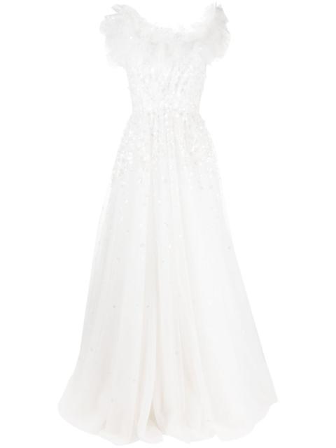JENNY PACKHAM Angel Eyes flared maxi dress
