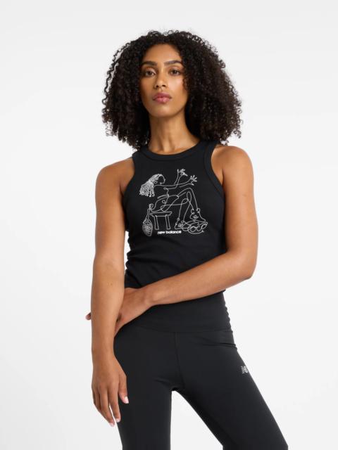 New Balance Coco Gauff Preparations Racer Tank