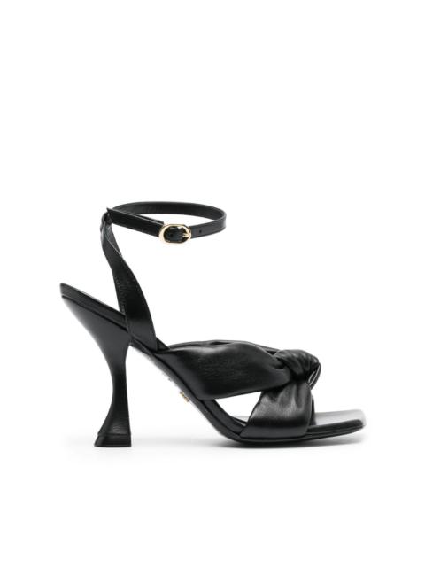 Stuart Weitzman Playa 110mm leather sandals