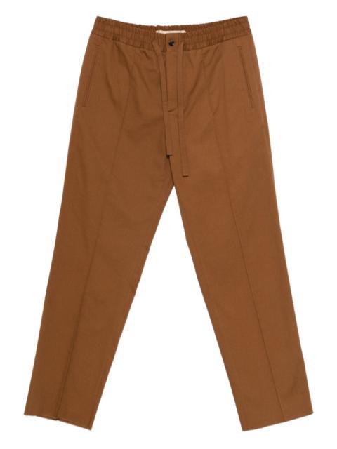 Valentino drawstring panelled trousers