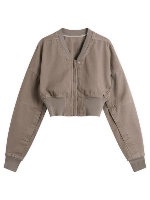 Rick Owens DRKSHDW Rick Owens DRKSHDW Cropped Flight Jacket