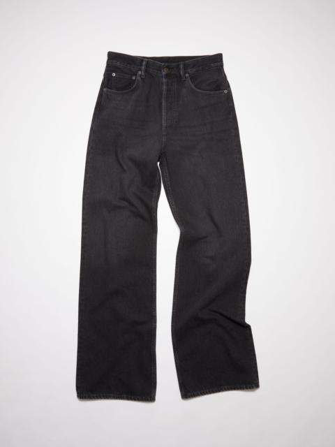 Acne Studios Loose bootcut jeans - Black