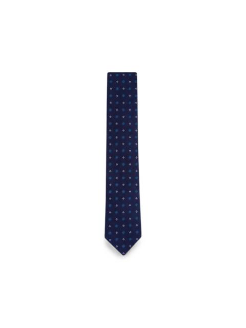 Brioni geometric-pattern tie