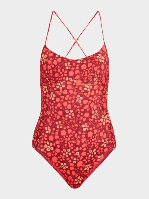 ULLA JOHNSON Positano One-Piece Swimsuit