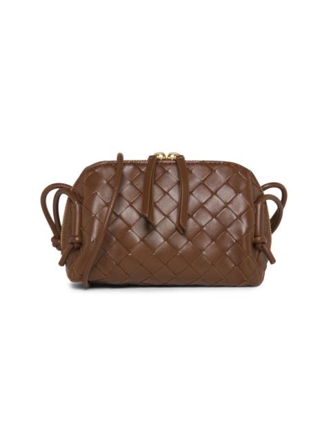 Bottega Veneta Women's Intrecciato Nappa Leather Pouch - Nocciola Gold