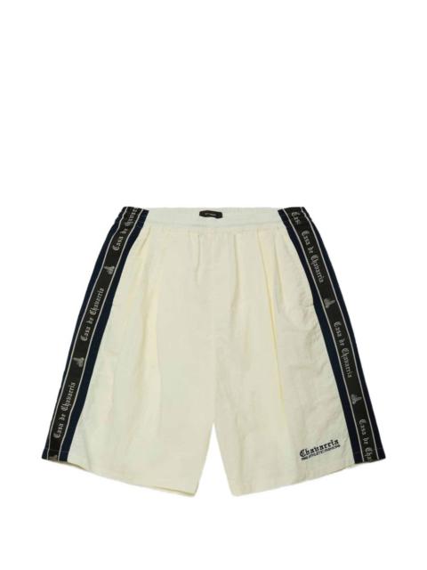 WILLY CHAVARRIA Casa logo-embroidered short