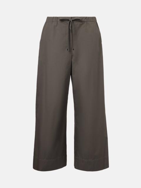 'S Max Mara Auero cotton wide-leg pants