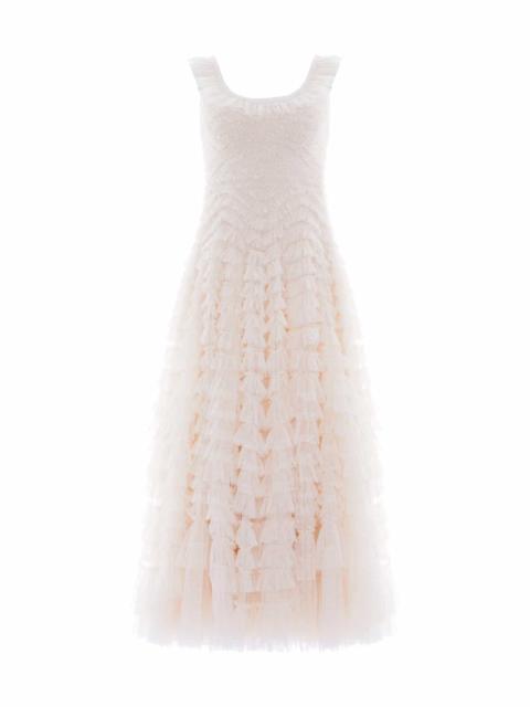 Needle & Thread Hattie Scoop Neck Ankle Gown