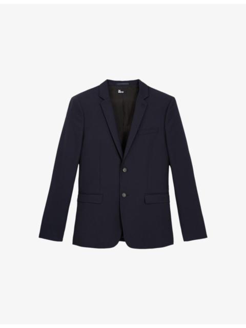 The Kooples Straight-cut single-breasted wool blazer