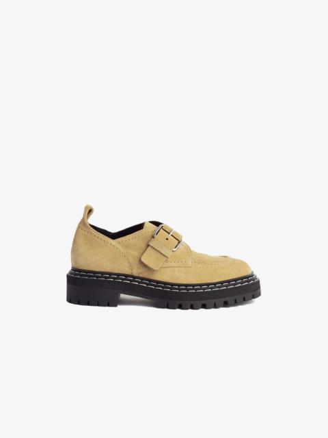 Lug Sole Buckle Oxfords