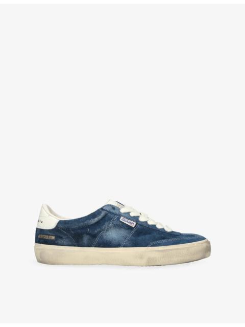 Golden Goose Men’s Soul Star Suede Low-Top Trainers