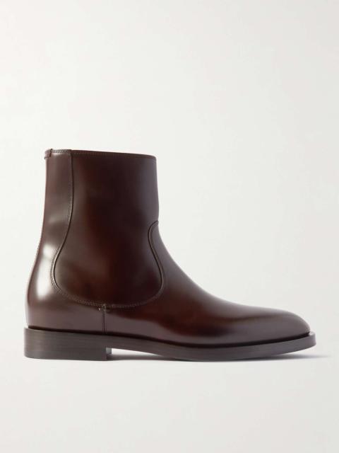 Brunello Cucinelli Leather Ankle Boots