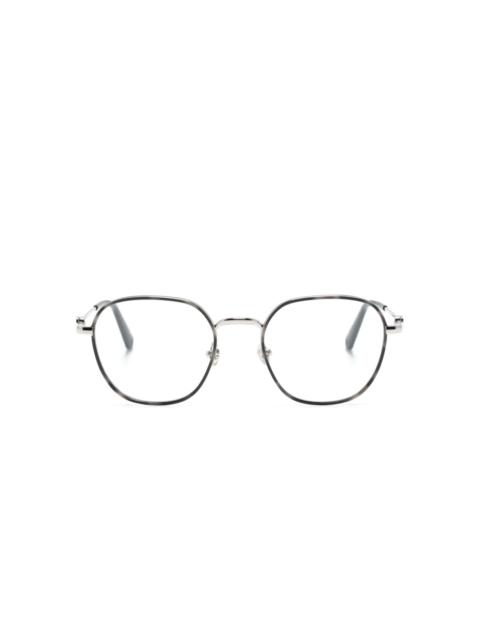 Moncler square-frame glasses