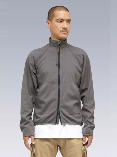 J97-M Nylon Stretch Contour Jacket Gray