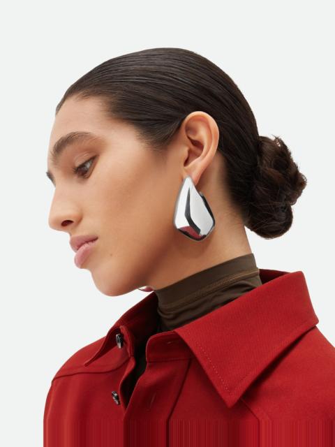 Bottega Veneta Large Fin Earrings